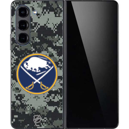NHL Buffalo Sabres Camo Galaxy Z Fold5 5G Skin